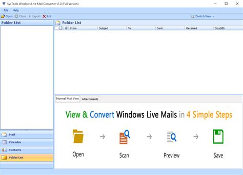SysTools Windows Live Mail